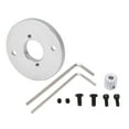 thumbnail image 3 of RC Car Upgrade Motor Holder, Flexible Motor Mounting Holder Improved Performance Aluminum Alloy  For 1/12 RC Cars Silver, 3 of 8