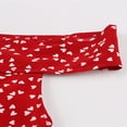 thumbnail image 4 of Vestidos Para Mujer Vestidos de Regreso A Casa Estampado Floral en La Playa Fuera Del Hombro Vestido de Columpio Hasta La Rodilla Odeerbi  ODB154320, 4 of 8