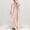 Pink, variant on Ayolanni Pink Women Dresses Plus Size Party Ankle-Length Long Sleeve Solid Shirt Dresses Junior Dresses L