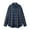 1 Navy, variant on Mens Checked Long Sleeve Shirt Smart Casual Button Up Plaid Shirts Classic Fit Shirt Jacket for Men Turndown Collar Workwear Vintage Lumberjack Shirts Fashion Overshirts