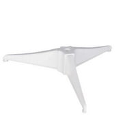 3-4 ft. White Plastic Legs Tree Stand - 6 in.