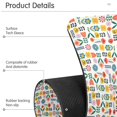 thumbnail image 4 of Yayeee Faucet Mat for Kitchen Sink 14.7" Diatomite Long Splash Guard Pad, Colorful Cartoon Flowers, 4 of 7