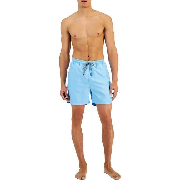 INC Mens Quick Dry 5" Inseam Swim Trunks