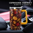thumbnail image 7 of 40 oz Fall Pumpkin Tumbler Insulated Stainless Tumbler, Fall Travel Coffee Cup Water Botter, Autumn Fall Gift for Thanksgiving Christmas, 7 of 7