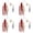 B-1, variant on Rooster Tail Fishing Lures for Trout Bass Walleye Crappie Salmon Pike, Swim or Jig Fishing Spinner Baits for Freshwater and Saltwater, Blade Bait with Copper Blade, Fishing
