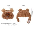 thumbnail image 5 of Pet Costume Cap Bear with Ears Funny Hat Party Cosplay Dress Accessories, 5 of 13