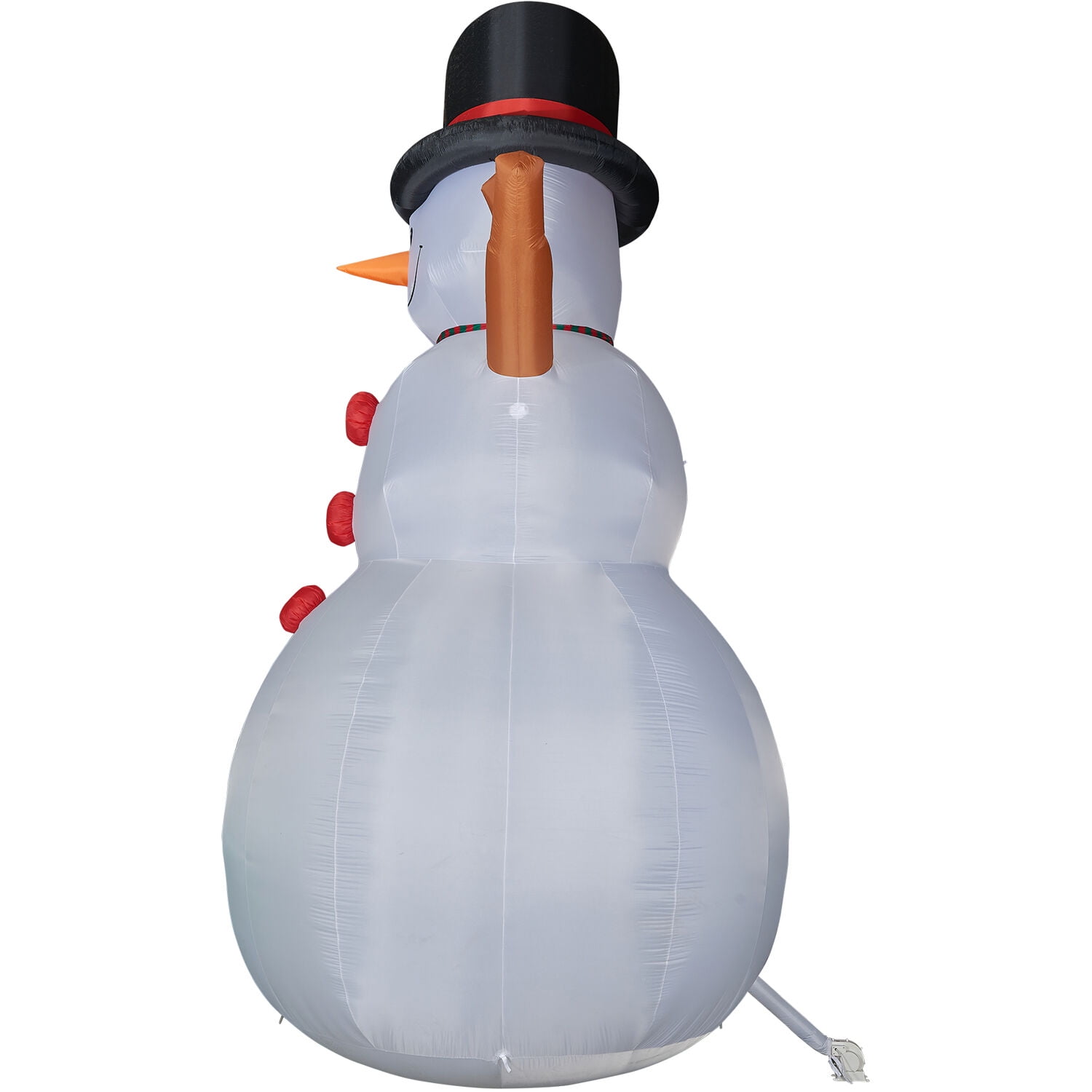 Christmas Time 20ft Snowman Inflatable with Lights - Blowup