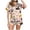 Beige, variant on Halloween Clothes for Women Women Pajama Sets Ladies Casual Pajamas And Shorts Set Comfort Sleepwear for Home Nights Hot Pink XL