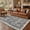 ARP6039-INDIGO BLOOM, variant on KUETH 2X3 Runner Rug Machine Washable, Kitchen Runner Rug for Floor and Hallway, Non Slip Throw Area Rug with Rubber Backing for Living Room、 Entryway、Bedroom and Dining Room