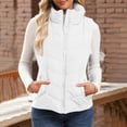 thumbnail image 6 of GigrtiJin Women Puffer Vest Sleeveless Zip up Outerwear Stand Collar Quilted Vest Warm Winter Jacket Coat with Pocket, 6 of 9
