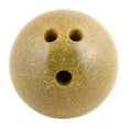 thumbnail image 1 of Champion Sports Plastic Bowling Ball: Rubberized Soft Ball for Training & Kids Games - Yellow (5lbs), 1 of 6