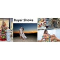 thumbnail image 4 of EASYBRA Womens Sexy Two Piece Vacation Set Sleeveless Top Long Split Maxi Skirt Beach Cover Up Outfit, 4 of 5