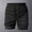 Black, variant on FRSASU 2 in 1 Mesh Shorts for Mens Elastic Waist Quick Dry Liner Short Casual Basketball Athletic Workout Short Pants Black