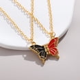 thumbnail image 2 of 2 PCS Best Friend Necklaces Magnetic Butterfly Matching Necklaces for Best Friends Long Distance Birthday Christmas Gifts, 2 of 5