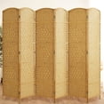 thumbnail image 2 of Jostyle Room Divider 6ft. Tall Extra Wide Privacy Screen, Folding Privacy Screens Freestanding Nature, 2 of 15