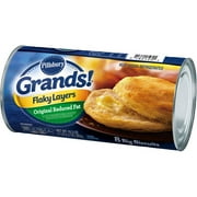 Pillsbury Grands! Flaky Layers Original Reduced Fat Biscuit Dough,16.3 Oz., 8 Count