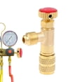 thumbnail image 1 of CNKOO Air Conditioner Safety Valve Safety Adapter Air Conditioning Tool R410a R22 Air Conditioning Refrigerant Brass Shut-Off Valve Air Conditioner Safety Adapter expedient, 1 of 10
