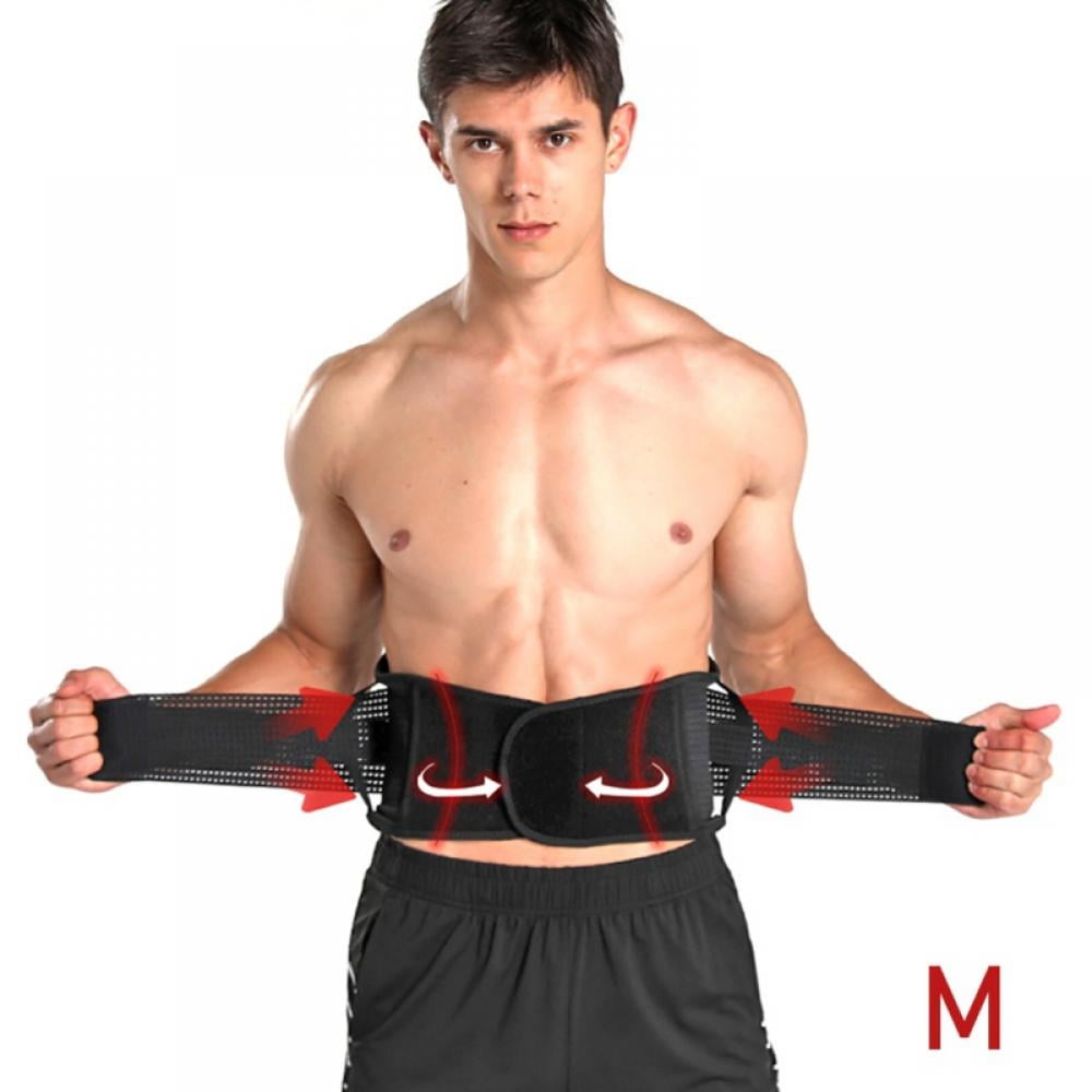 ARD Weight Lifting Belt Fitness Gym Workout Wide Back Support Brace Neoprene-M 