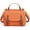 Orange, variant on CoCopeanut Retro Handbag for Women Top Handle Satchel Cotton Canvas Crossbody Bag Commuter Shoulder Bag Casual Tote Bag Purse