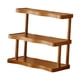 thumbnail image 4 of Estante de exhibición pequeño para fragancias, soporte decorativo de madera de 3 capas para regalo. 30 centímetros, 4 of 9