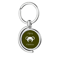 thumbnail image 1 of mas Bear Happy Art Deco Fashion Rotating Keychain Metal Keyring Holder, 1 of 2