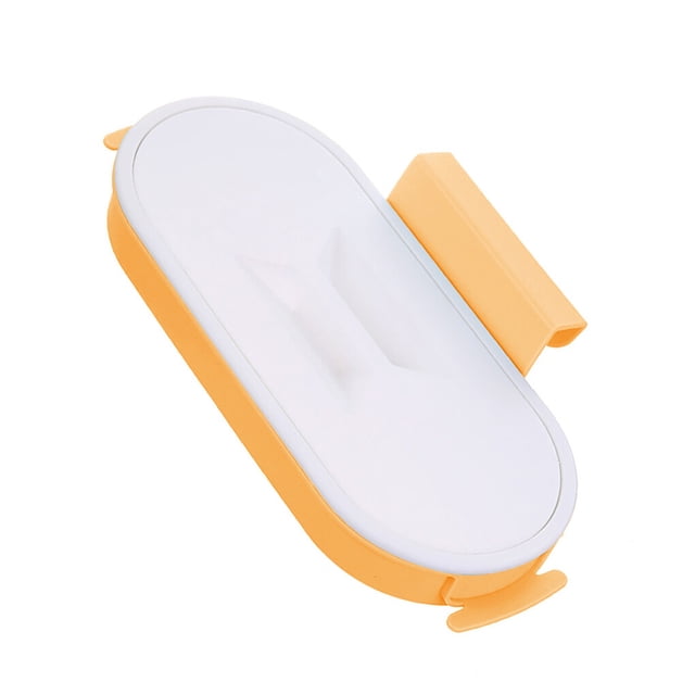 Monstrate Papelera colgante multifunción para cocina Almacenamiento y organización del hogar naranja