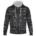 thumbnail image 1 of Sudadera con capucha y cremallera para hombre y mujer, con estampado 3D de fórmula matemática, estilo urbano, divertida, para hombre, 1 of 6