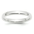 thumbnail image 1 of Platinum 3mm Comfort-Fit Wedding Band - Size 8.5, 1 of 2