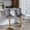 Gray, variant on 360° Swivel and Customizable Height - Comfortable Bar Stools Set for Your Kitchen