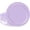 Lavender, variant on 50 PCS Lavender 7 Inch Disposable Paper Plates, Strong Sturdy Small Round Plates for Parties, Bridal Showers, Graduations, Picnics, BBQs, and Everyday Use