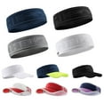 thumbnail image 2 of Cool Elastic Sports Visor Elastic Non-slip Headband Outdoor Running Fitness Sweat-absorbent And Breathable Anti-perspirant Belt, 2 of 6