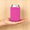 thumbnail image 4 of Standard Can Coolier Sleeve,Beer Bottle Sleeve,Foldable Drink Holder,Soft Insulated Beer Can Cooler Sleeve,Bottle Sleeve Cooler Holder forInsulated Drinks Cold Beverage,2.75x5.11 inch(Hot Pink), 4 of 8