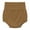 Brown, variant on Kiviey Summer Shorts for Girls 100% Cotton Cute Casual Overalls Shorts Elastic Waisted High Waisted Solid Pants Size 3M-3T