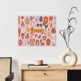 thumbnail image 6 of Lsque Retro 70s Hippie Print Wall Art – Decorative Picture for Living Room, Bedroom, and Office (Horizontal), 6 of 6