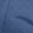 thumbnail image 1 of oneOone Tissu en Rayonne Bleu Feuilles Matériel de Robe Tissu Imprimé Tissu au Mètre 56 Pouces de Large, 1 of 4