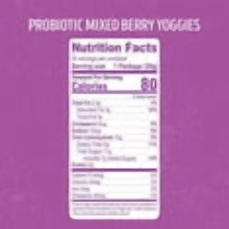 Nature’s Garden Probiotic Mixed Berry Yoggies, 0.7 oz (24-pack)-2pk, With Olive White Bowl By OMA