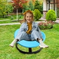 thumbnail image 2 of iRerts Sensory Spinning Chair for Kids, 360° Swivel Chair for Toddlers ADHD Children, Body Coordination Training Chair Sensory Toys with Safety Non Slip Base, Blue, 2 of 8