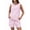 4, variant on Women's Sleeveless Pockets Shorts Sets Crew Neck Bottom Tank Top for Summer 2 S