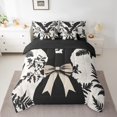 thumbnail image 2 of Erosebridal Easter Bowknot Rabbit Bedding Sets Twin Size,Groovy Floral Comforter Sets with Sheets,Animal Bedroom Decor,Reversible,7pcs, 2 of 5
