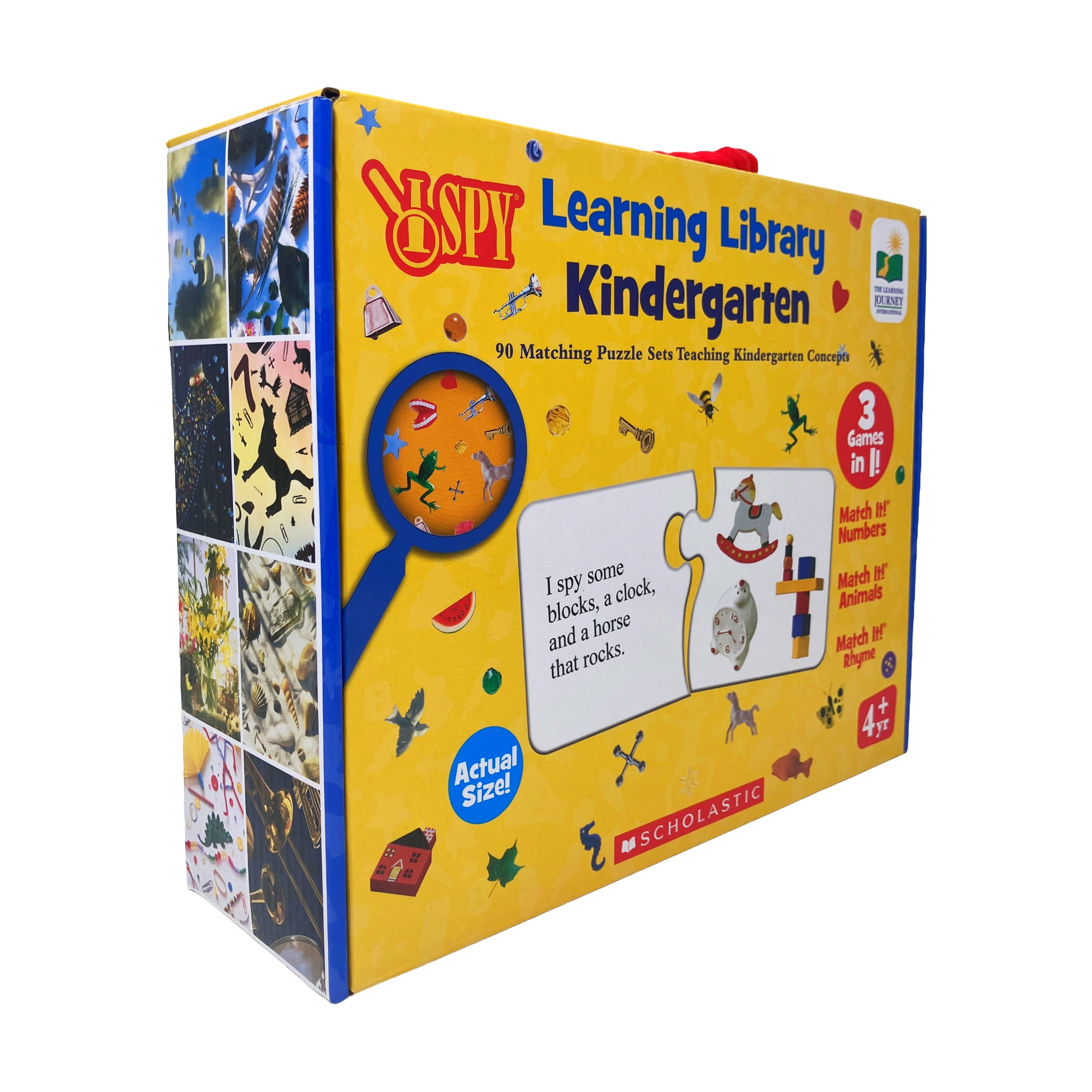 The Learning Journey Learning Library - I SPY - Kindergarten