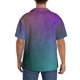thumbnail image 3 of Balery vintage dark paint Camisa Casual de Manga Corta con Botones para Hombre, Texturizada, Estilo Cubano, para Playa, Verano-3X-Large, 3 of 5