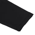 thumbnail image 4 of Men's Long Sleeve Athletic Shirts 1/4 Pullover Zip Quick Dry Sun Protection Rash Guard UPF 50+ Outdoor Running T-Shirts with Zipper Pocket Big and Tall Size 4XL Black, 4 of 9