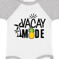 thumbnail image 4 of Inktastic Vacay Mode with Palm Trees Sun and Pineapple Boys or Girls Baby Bodysuit, 4 of 5
