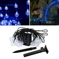 thumbnail image 3 of Decoración de jardín DYNWAVEMX cadena de energía LED 5m 20 Bombillas azules, 3 of 8