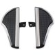 thumbnail image 3 of Reposapiés trasero para HARLEY Dyna Softail Electra Glide V-Rod para estribera DS, color negro y blanco, 3 of 4