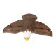 thumbnail image 2 of Figura de halcón de pájaro tallada en madera, linda estatua de águila de madera, escultura animal para el hogar Estilo A, 2 of 9