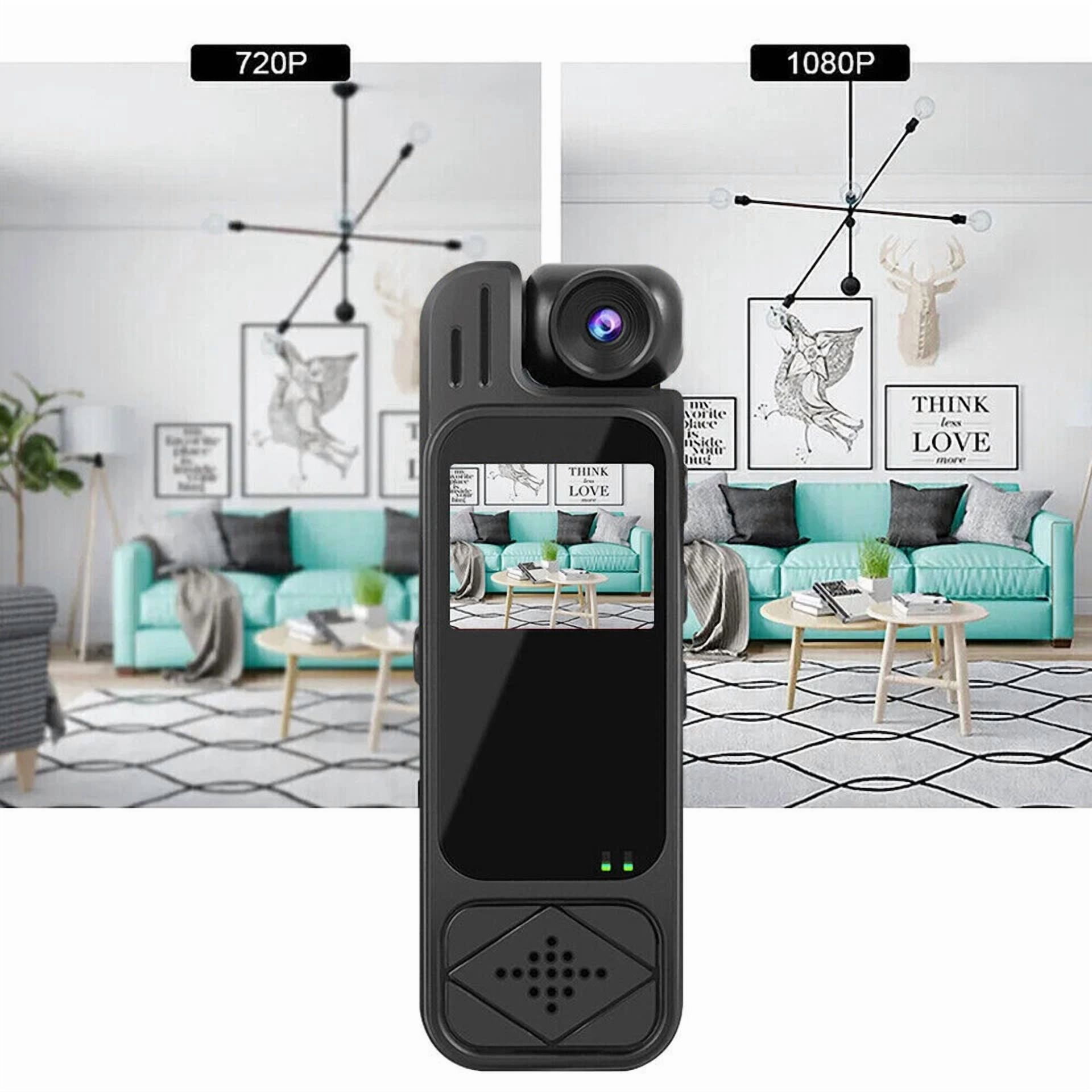 BUTTERFLY- Body Camera 20 Hour 1080P Camcorder Mini Police Hd 180° Video Dvr Ir Night Cam