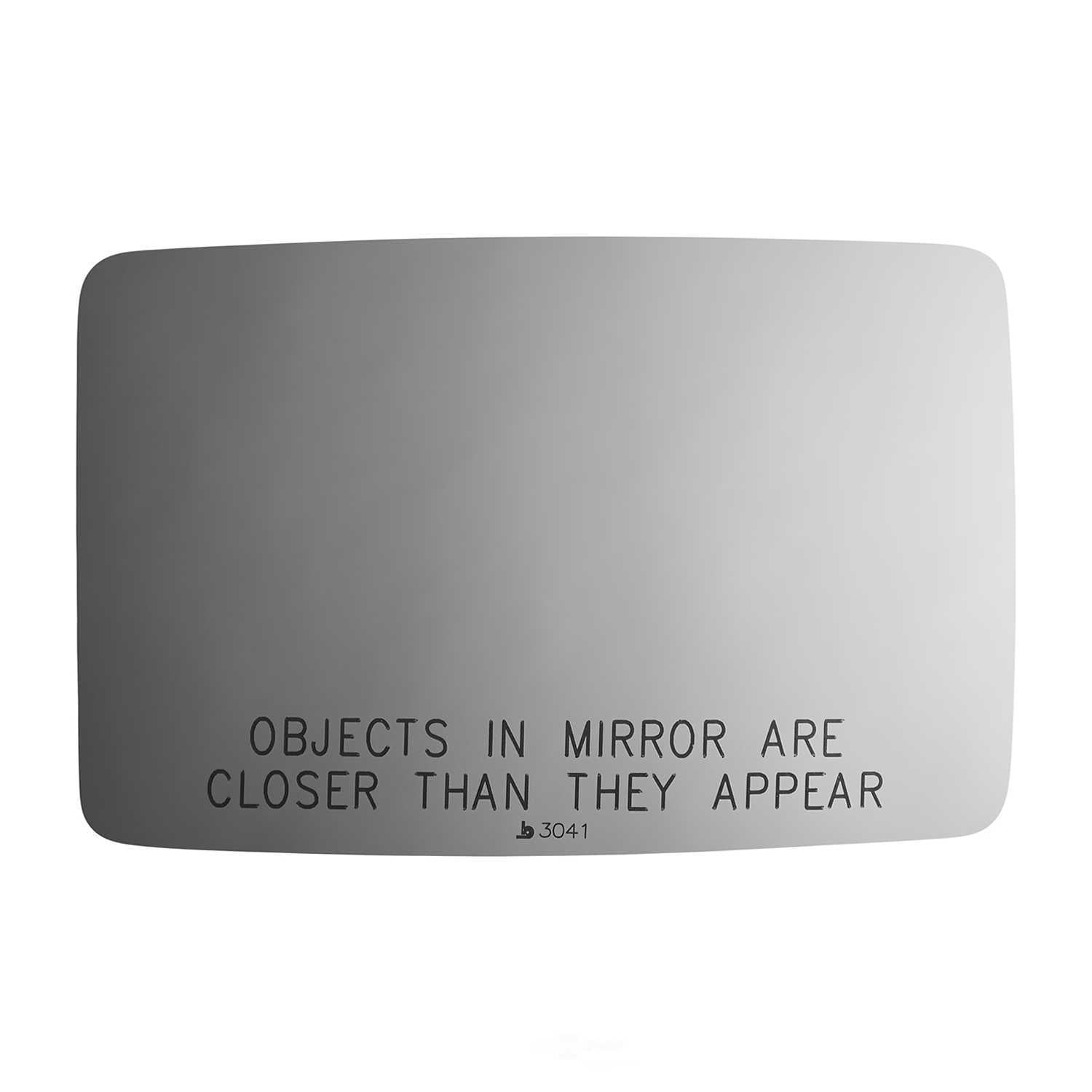 Burco 3041 Passenger Side Convex Replacement Mirror Glass for Lincoln
