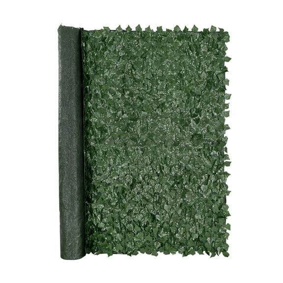 VEVOR Ivy Privacy Fence, 96 x 72 in Artificial Green Wall Screen, Greenery Ivy Fence with Mesh Cloth Backing and Strengthened Joint