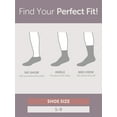 thumbnail image 6 of Hanes Women's Crew Socks, Originals Supersoft, 6-Pack, Size 5-9, 6 of 10